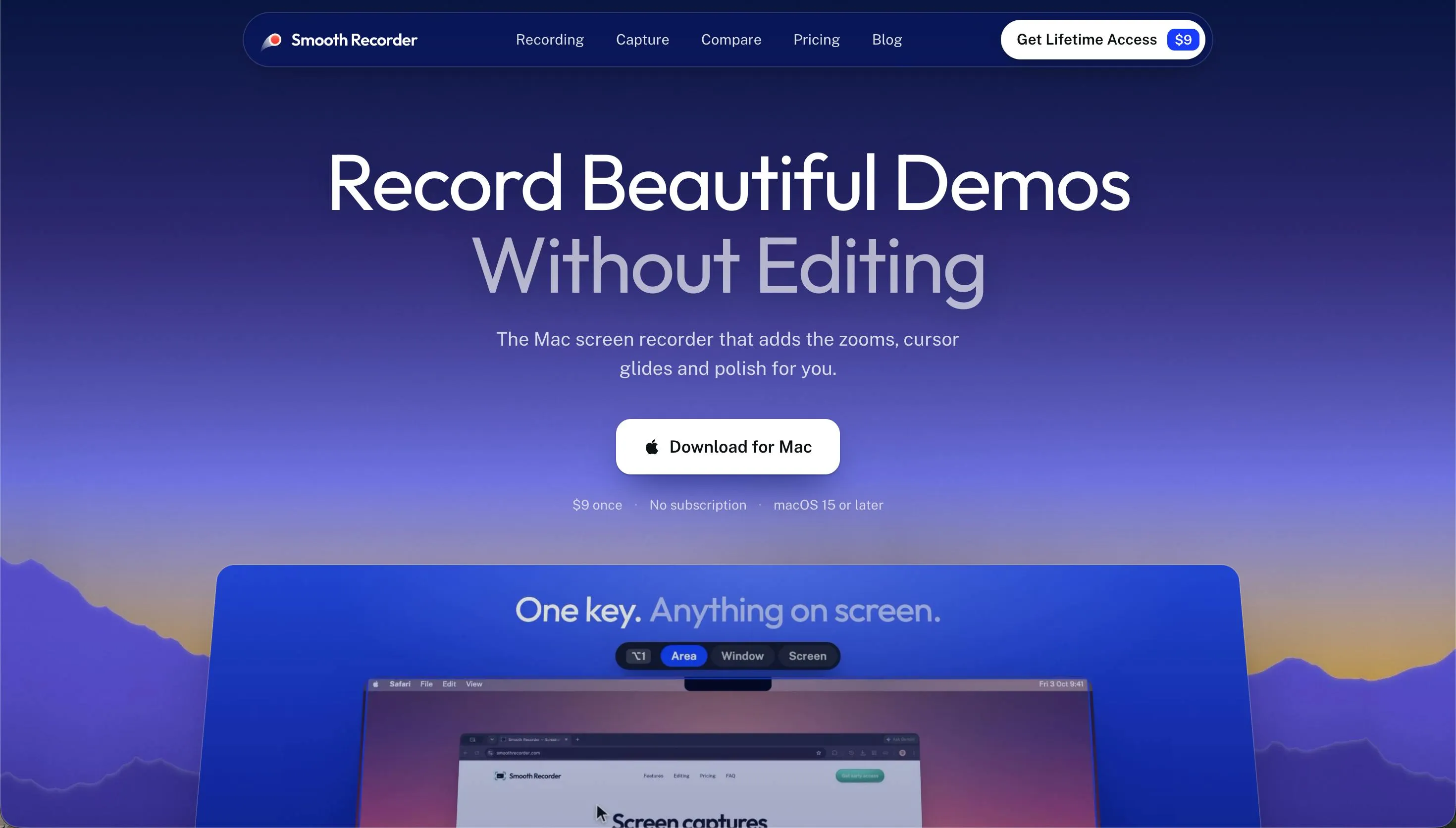 Smooth Recorder: The Mac Screen Recording Tool That Delivers a Finished Video the Moment You Stop