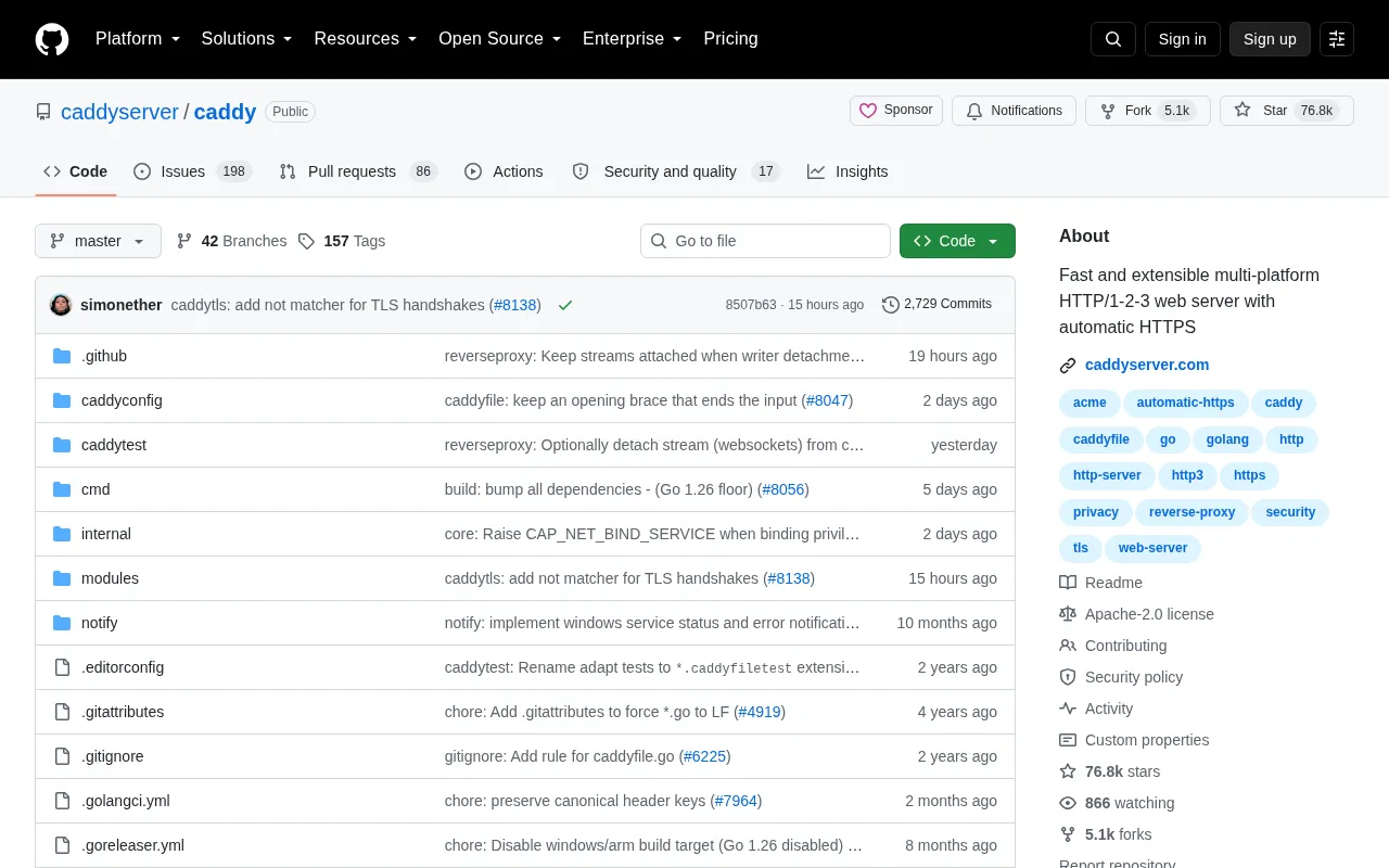 Caddy: A Deep Dive into the Modern Web Server with Built-in Automatic HTTPS