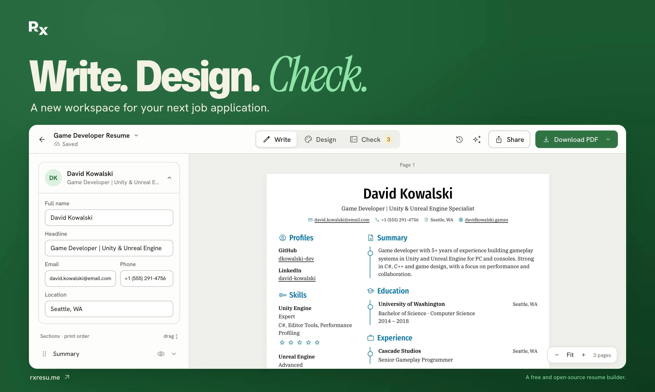 Reactive Resume v6: A Full Upgrade for the Free, Open-Source Resume Builder