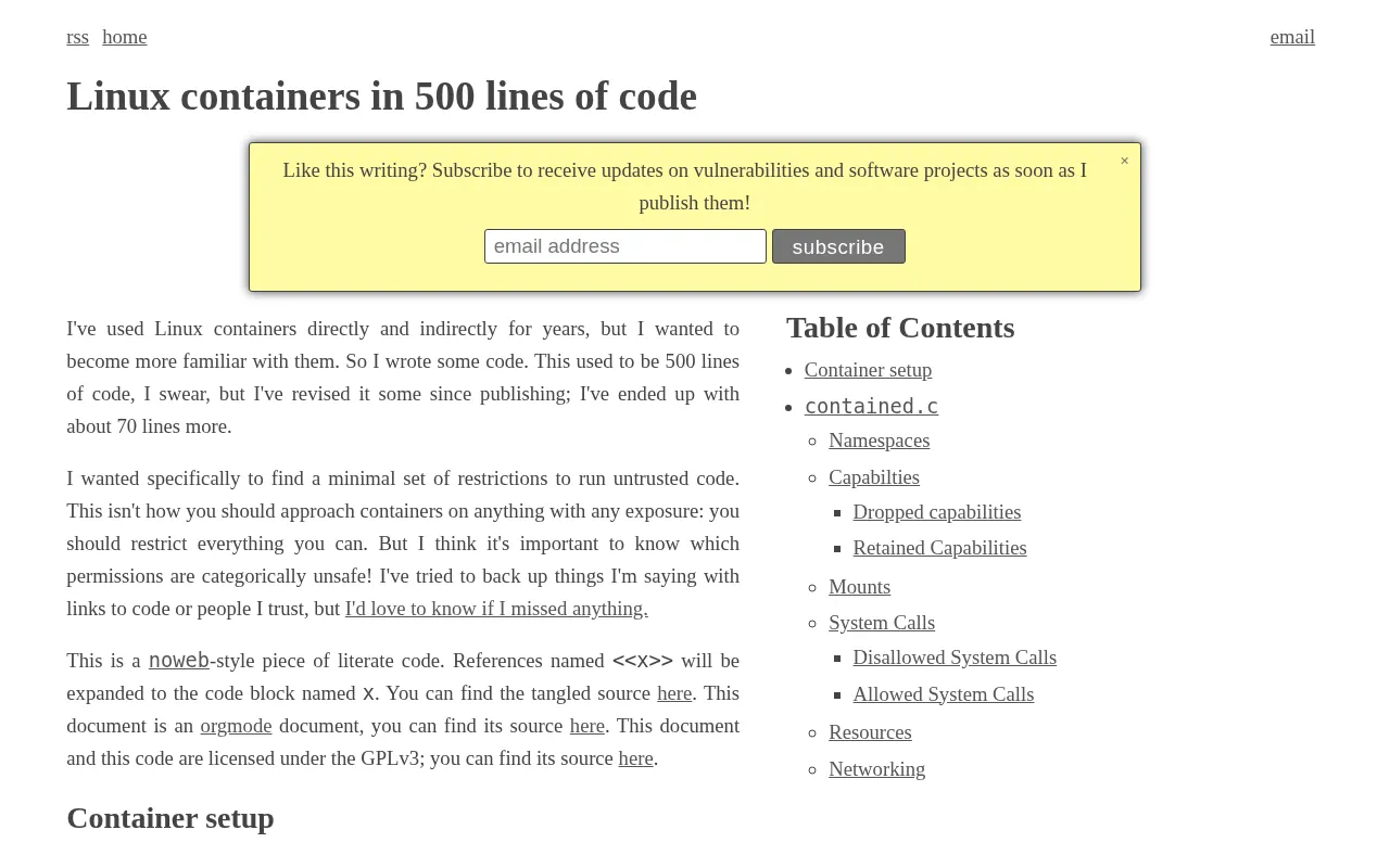 500行代码实现Linux容器:揭开容器技术神秘面纱