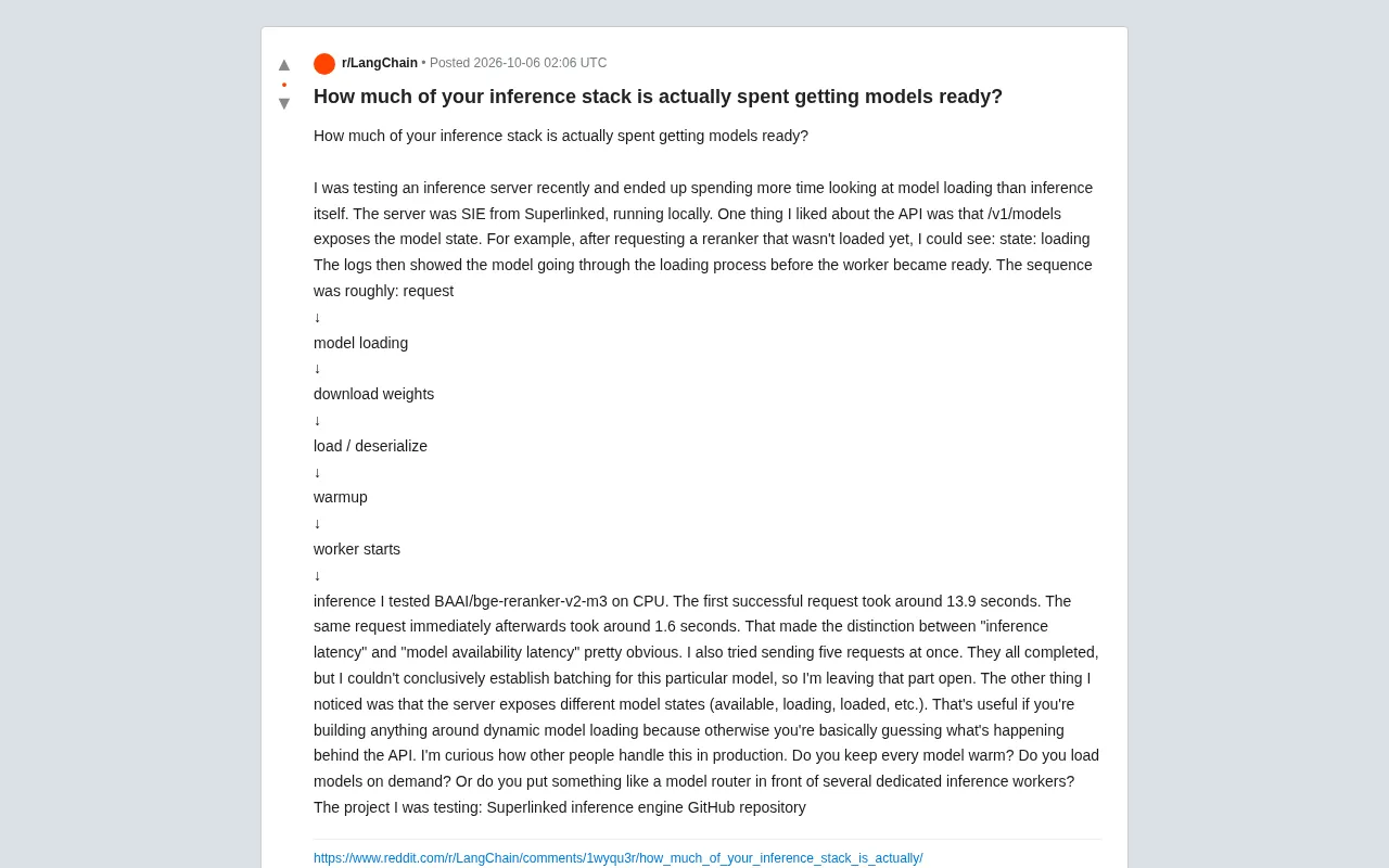 The Hidden Cost of Inference Latency: Are You Overlooking Model Load Time?