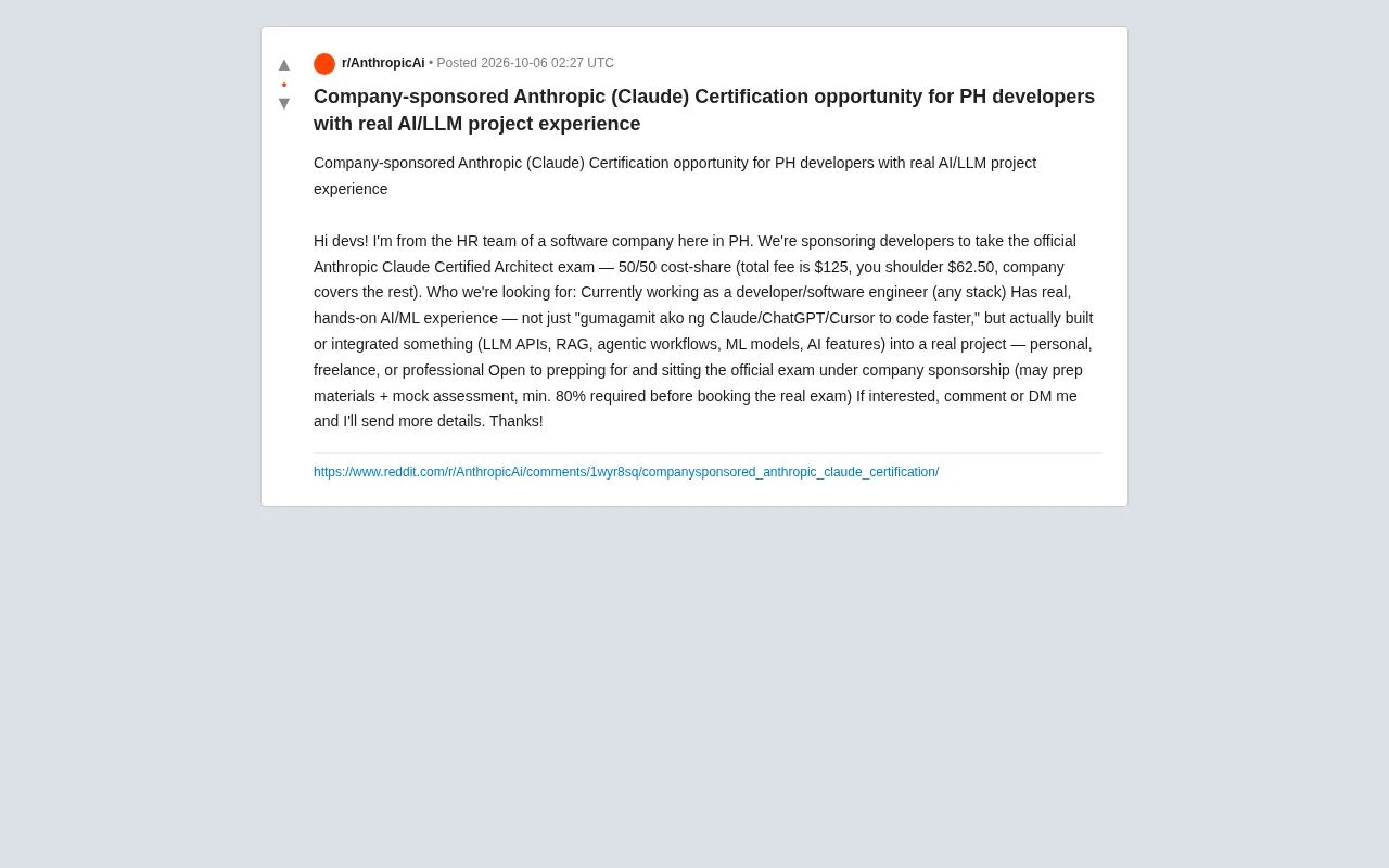 Anthropic Claude Certification Explained: The Architect Exam and Corporate Sponsorship Opportunities