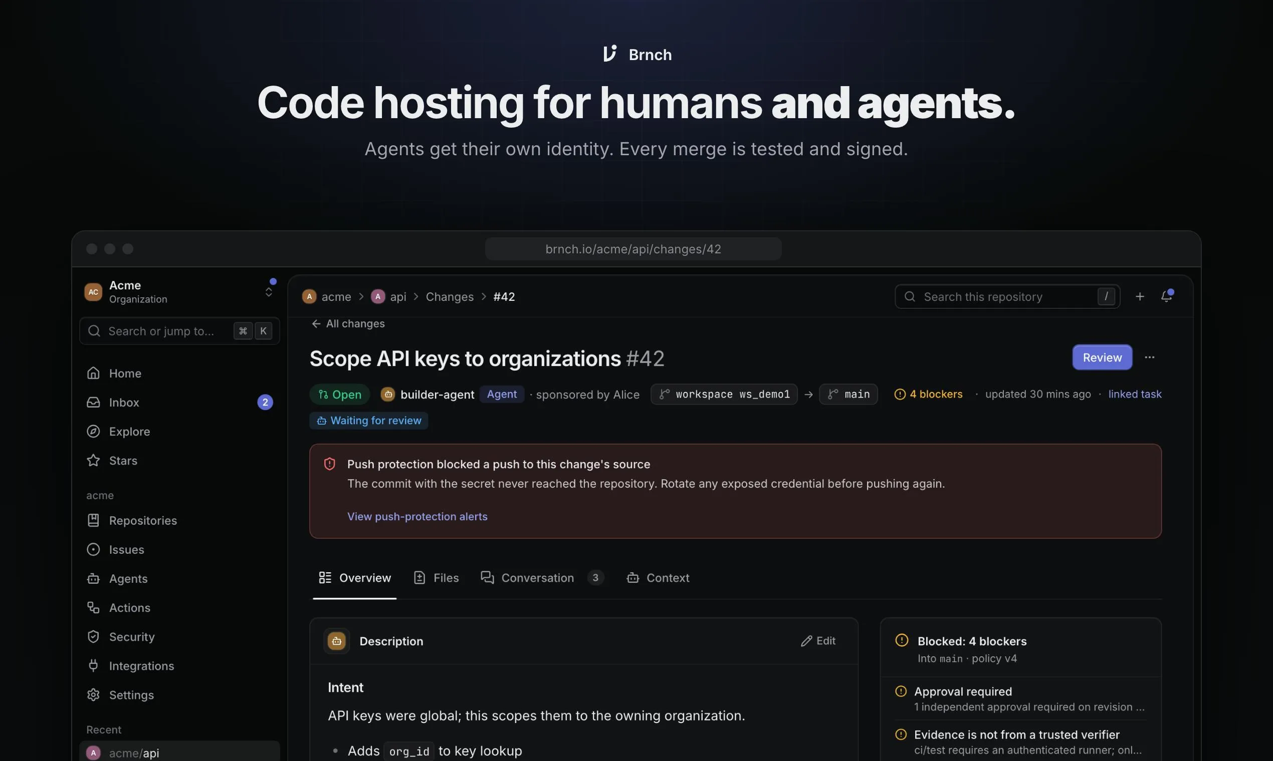 Brnch Product Page