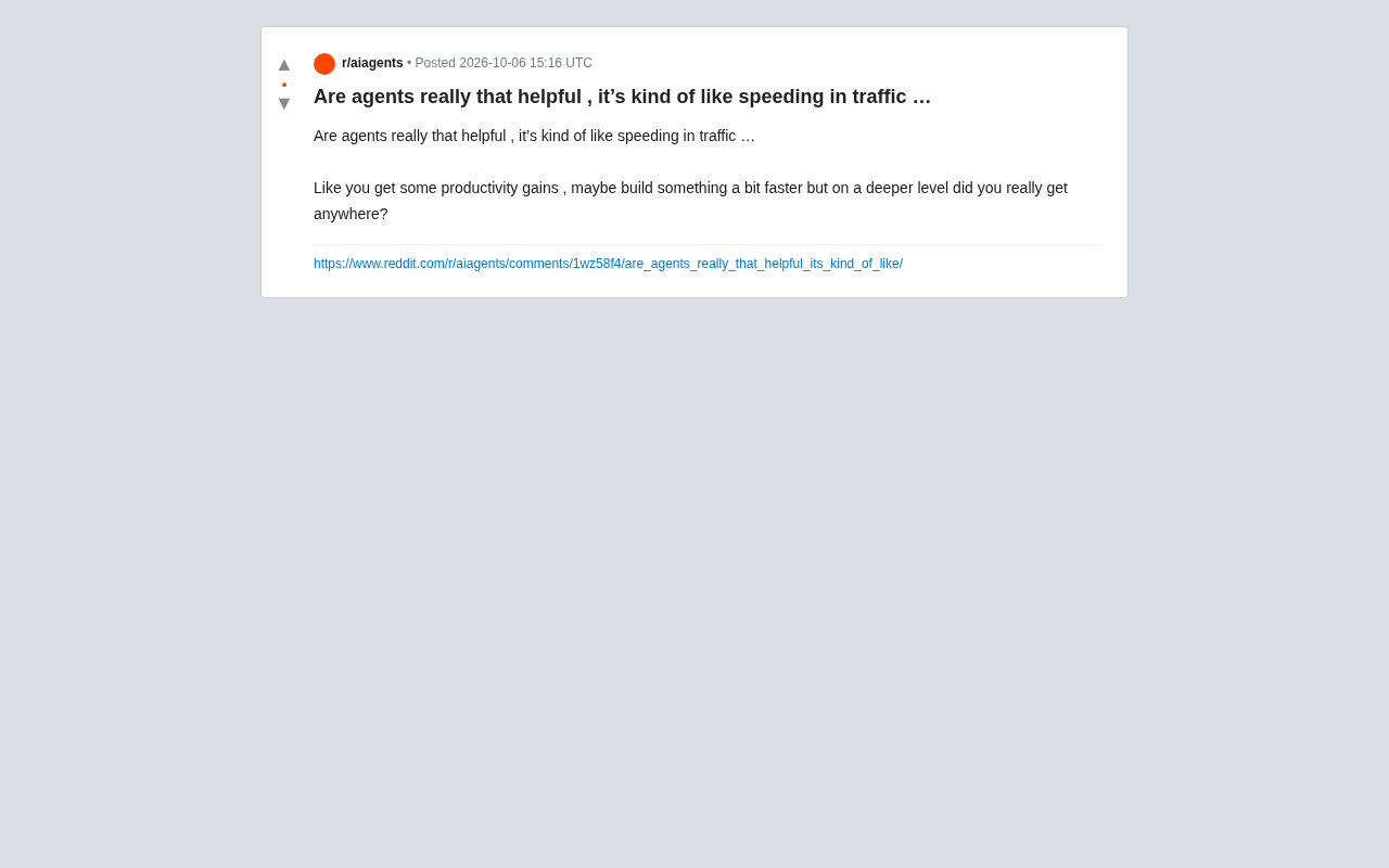 AI Agent真的提升效率了吗?一个来自Reddit的灵魂拷问