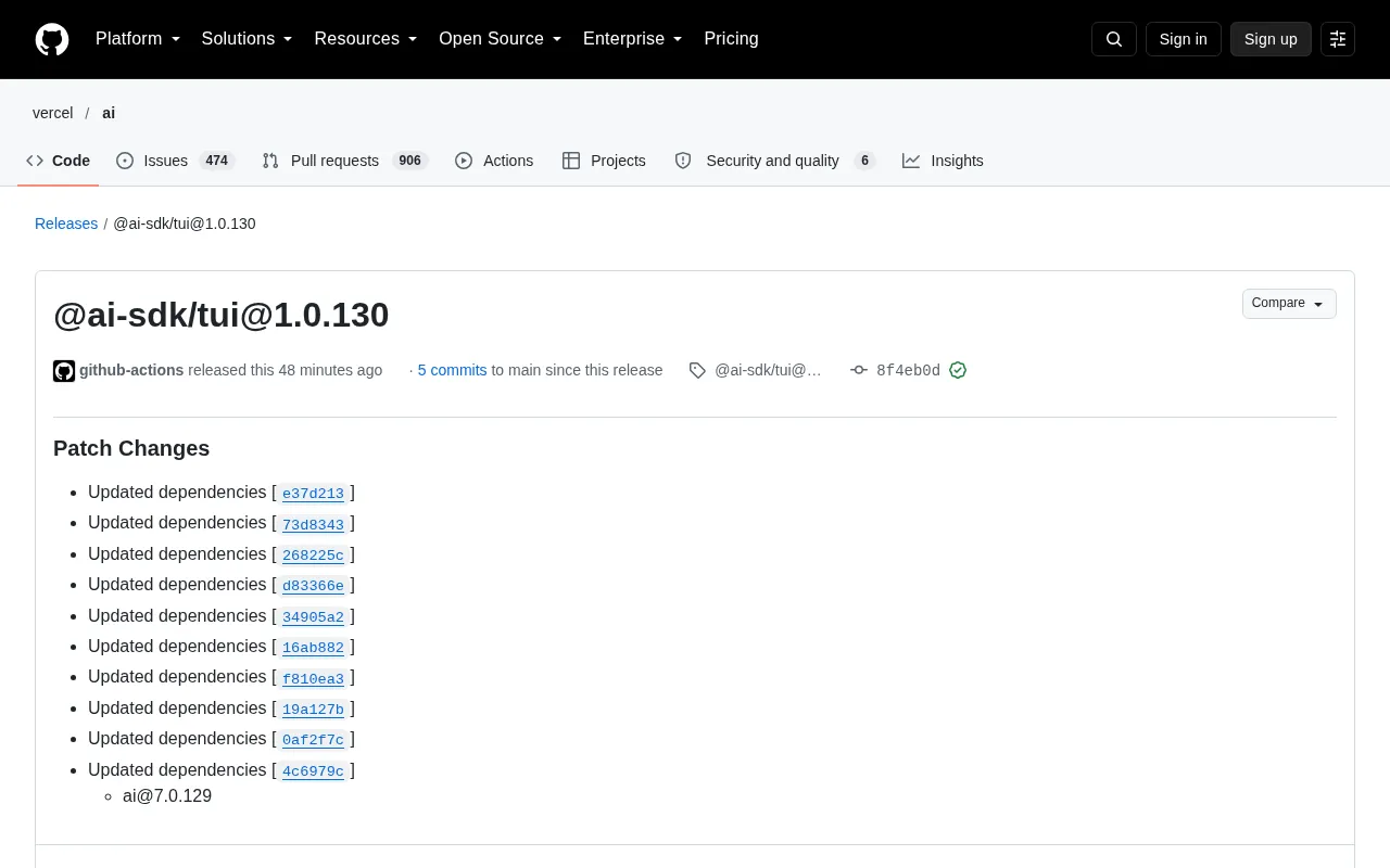 rss source: @ai-sdk/tui@1.0.130