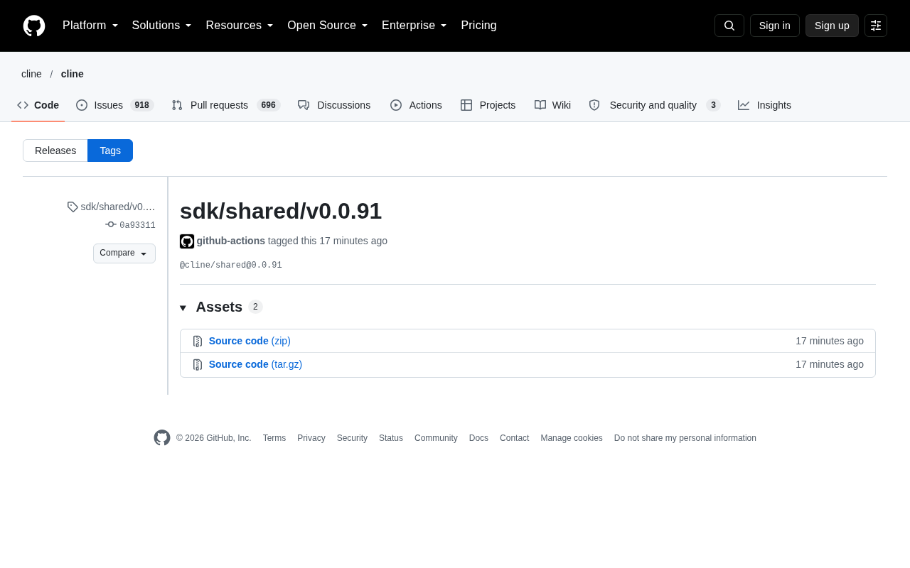 sdk/shared/v0.0.91 Release Notes Explained