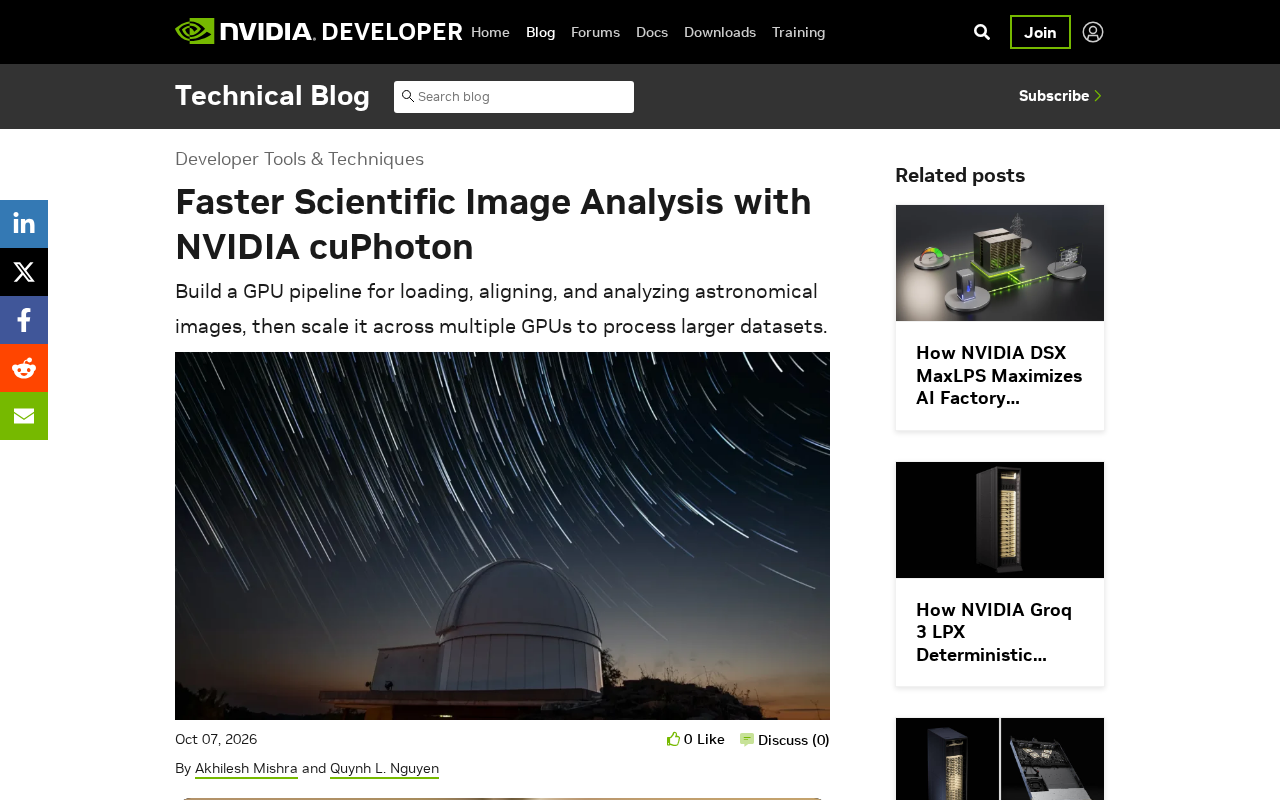 NVIDIA cuPhoton:GPU加速科学图像分析新利器