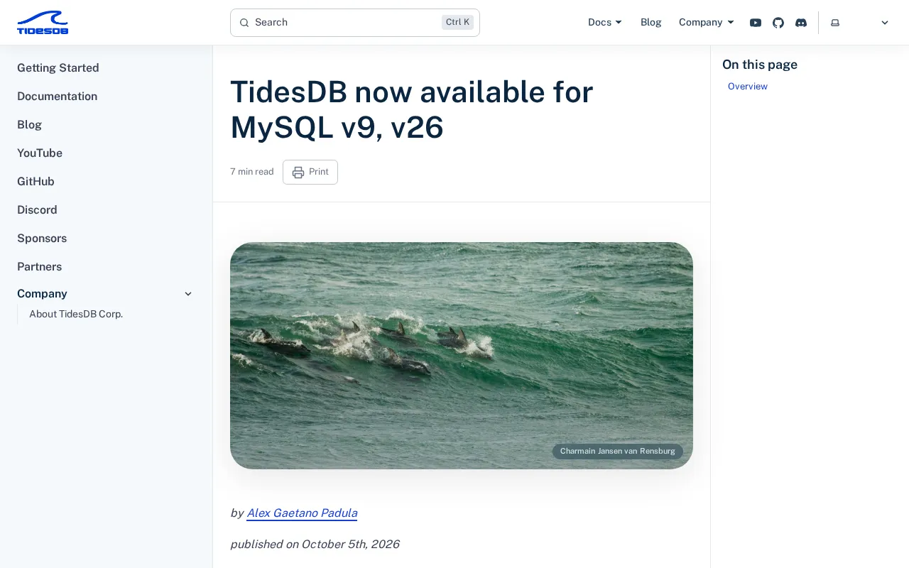 MySQL Gets a New Storage Engine Focused on Write Performance and Space Efficiency
