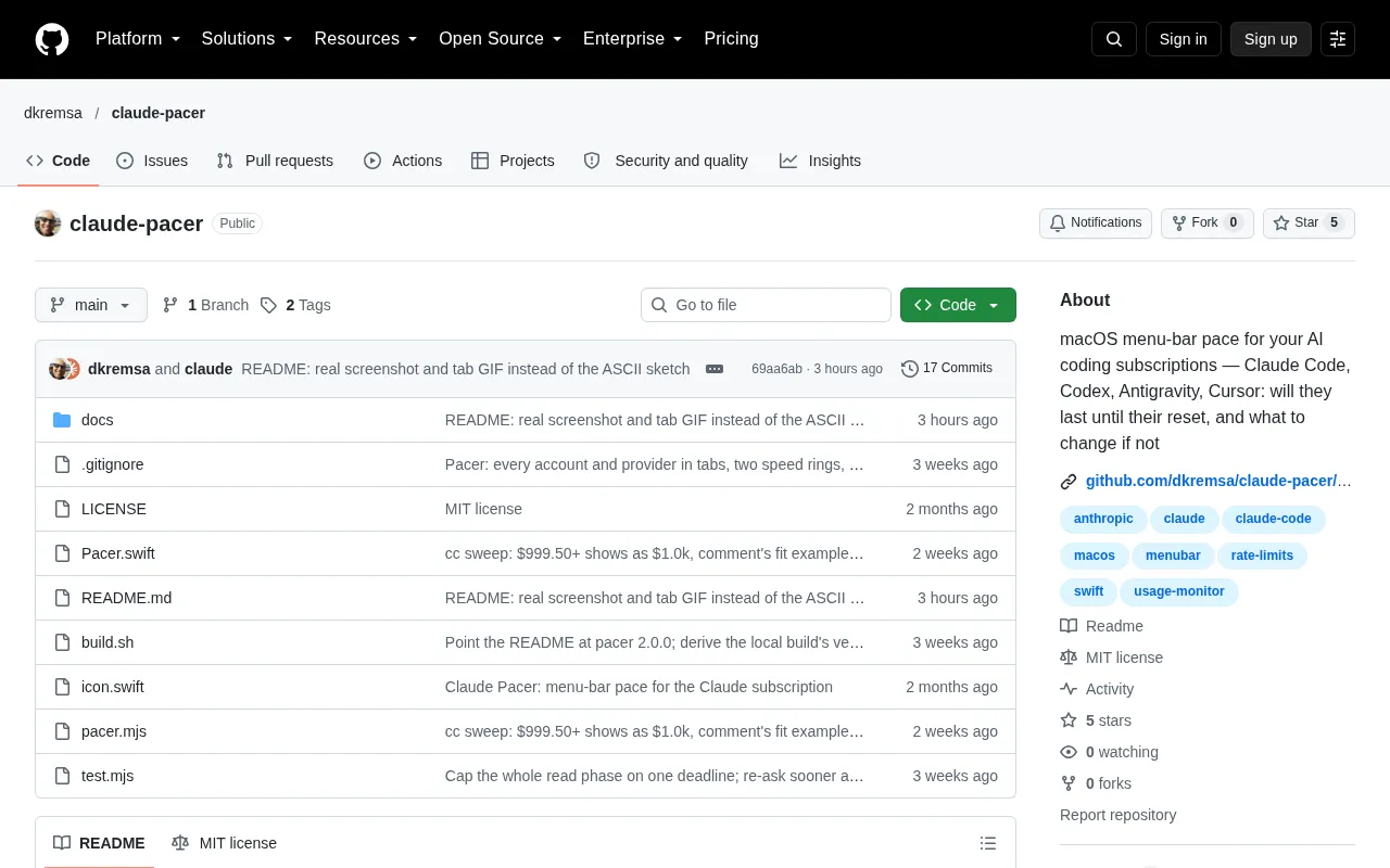 Pacer: Predict Whether Your AI Coding Subscription Quota Will Last Until Reset