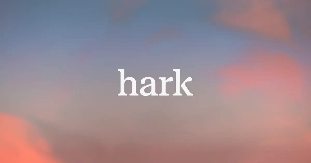 Hark Pro:主动替你办事的个人AI助手