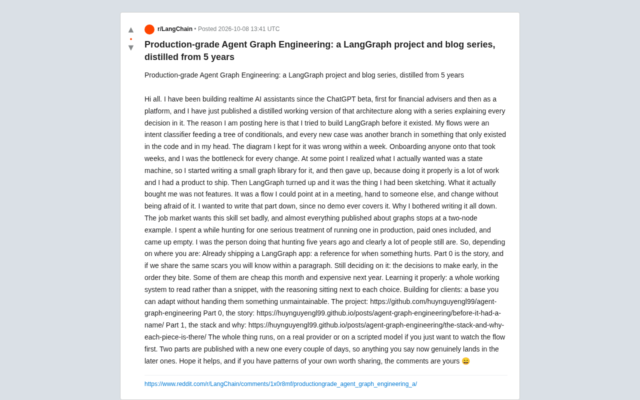 LangGraph生产级实战:五年Agent架构经验的沉淀