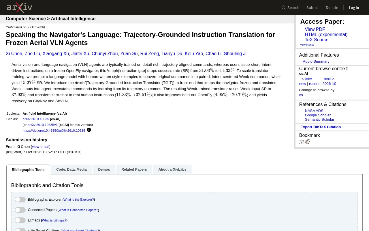 The TGIT Framework: Translating Plain-Language Commands for Aerial Navigation AI