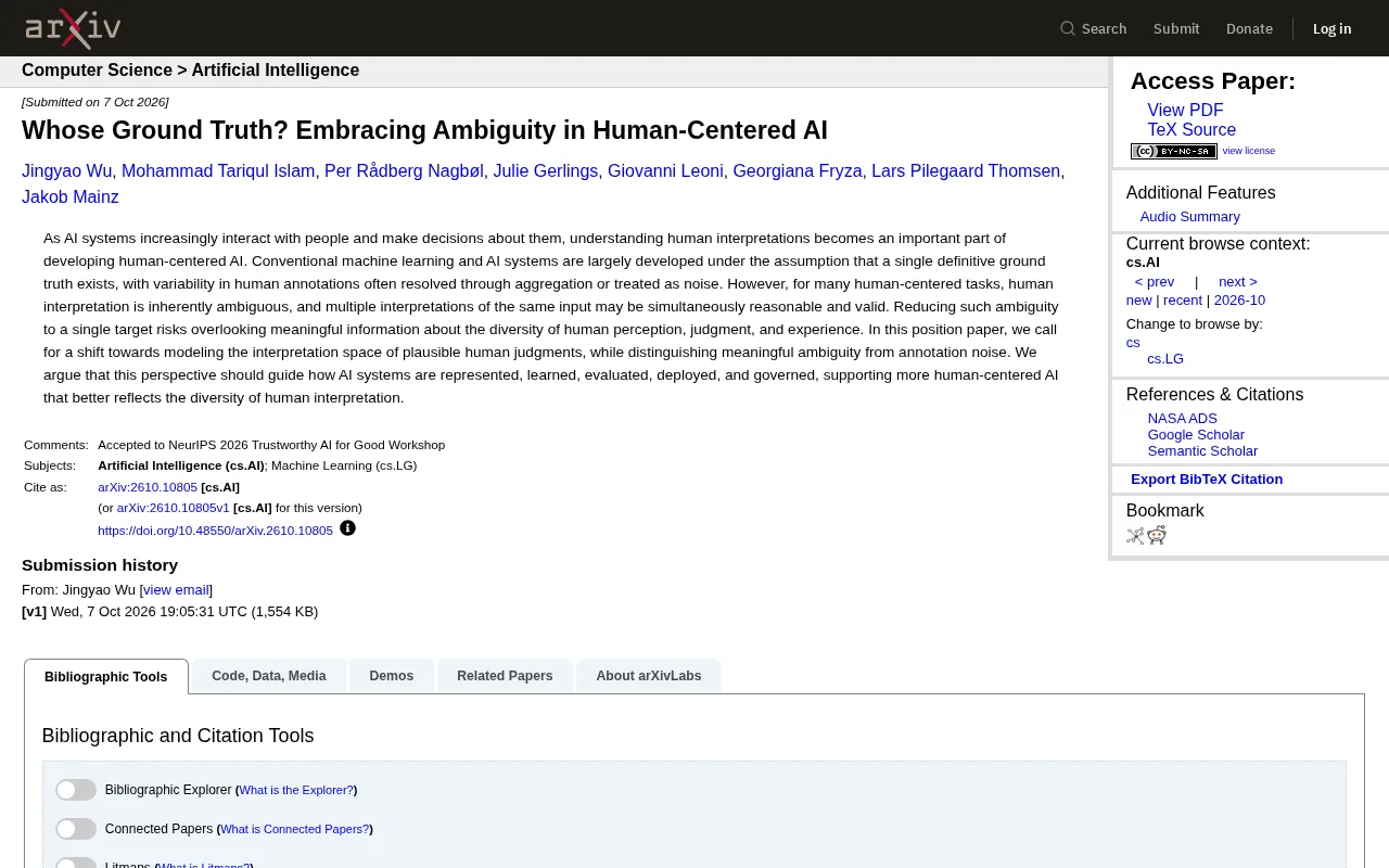Whose Ground Truth? Human-Centered AI Must Embrace Interpretive Ambiguity