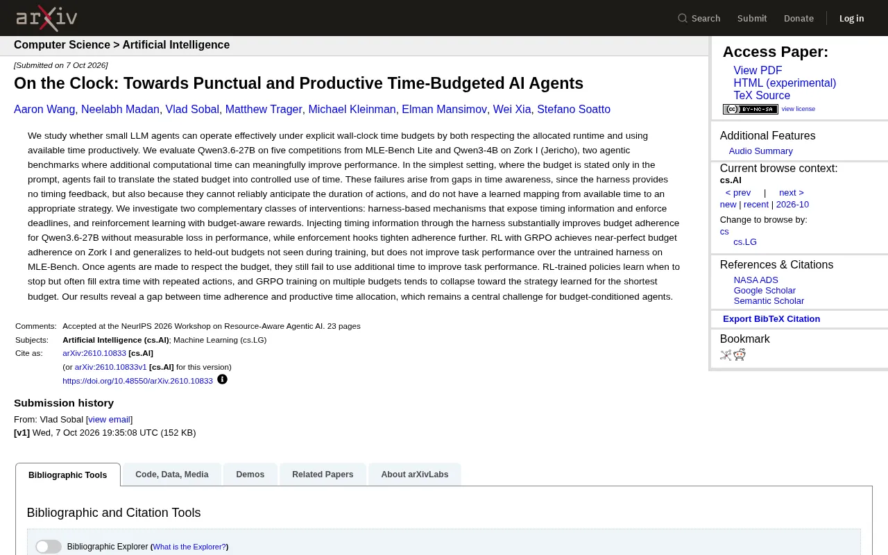 Can AI Agents Tell Time? The Punctuality and Efficiency Dilemma Under Time Budgets