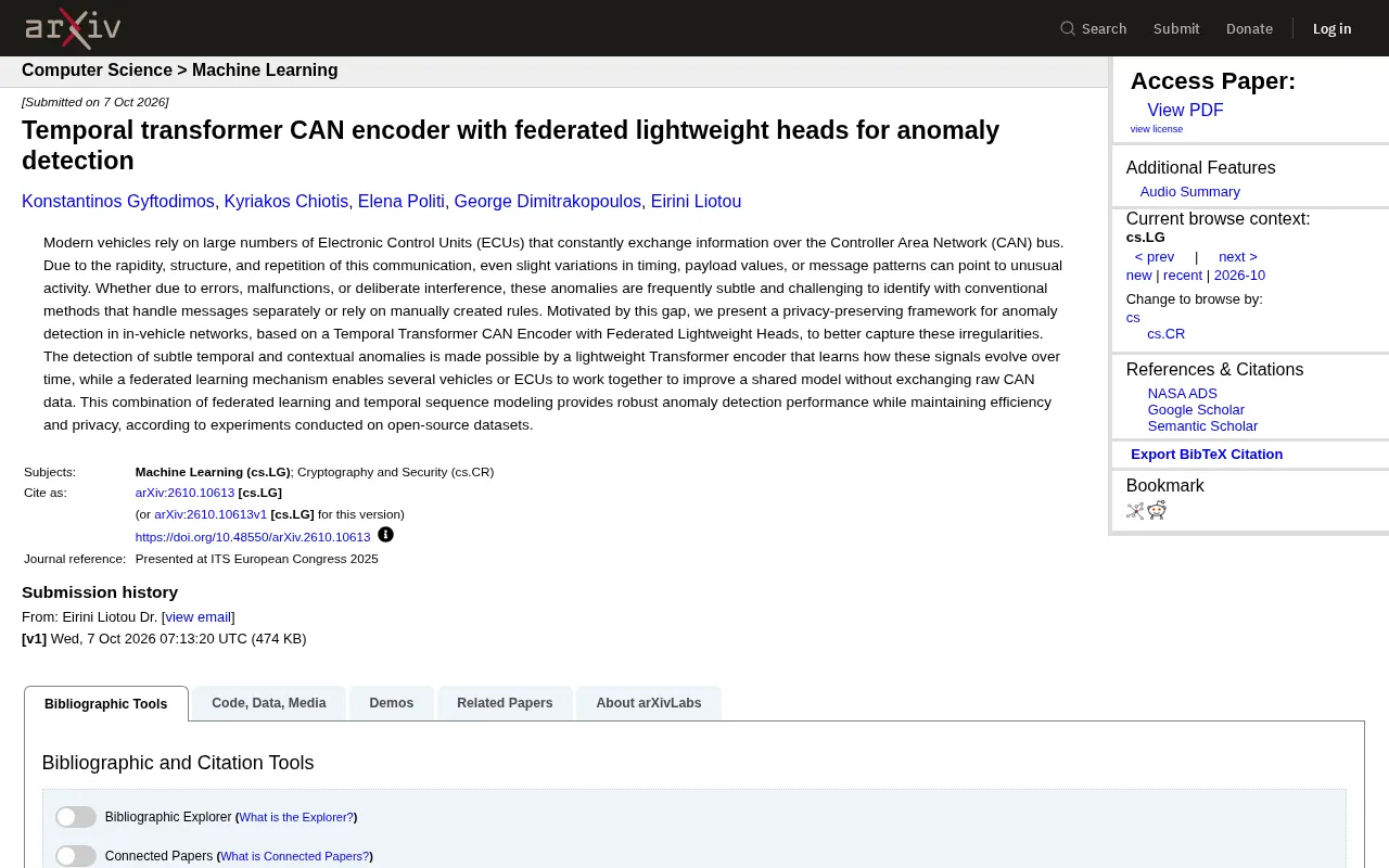 Federated Learning + Temporal Transformer: A New Framework for CAN Bus Anomaly Detection in Vehicles