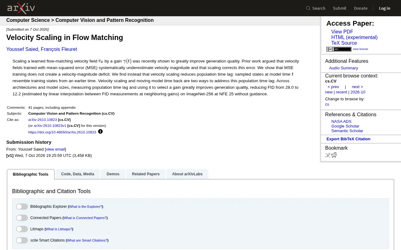 Velocity Scaling in Flow Matching: The Real Reason It Works