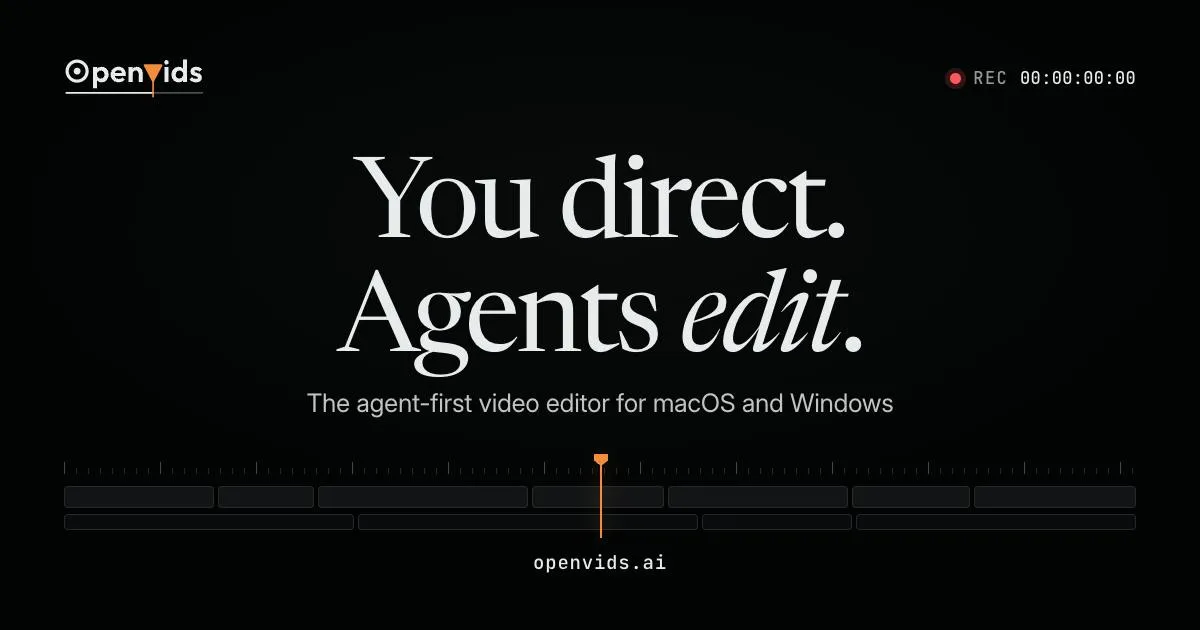 OpenVids: An Open-Source AI Video Editor That Edits Through Conversation