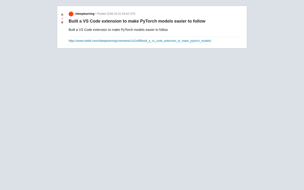 VS Code新插件:让PyTorch模型结构一目了然