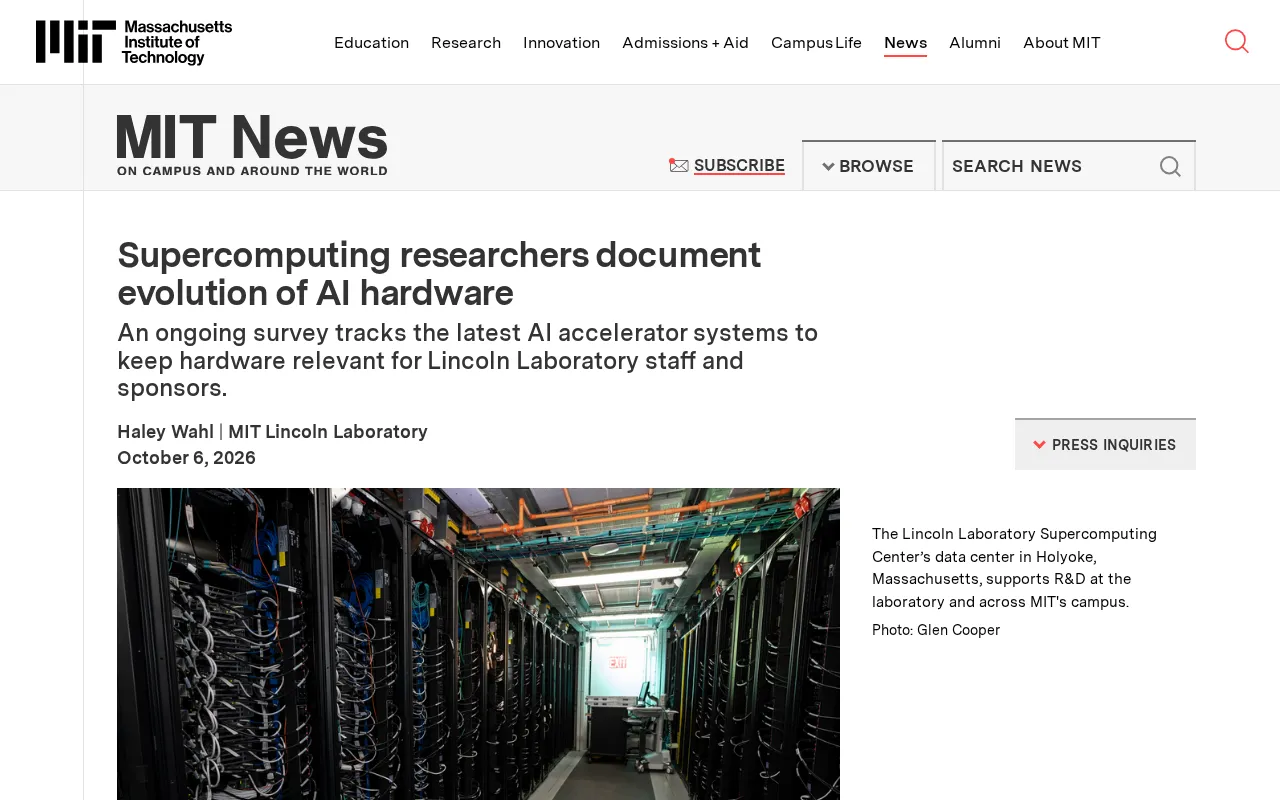 Supercomputing Researchers Track AI Hardware Evolution: Latest Accelerator Survey