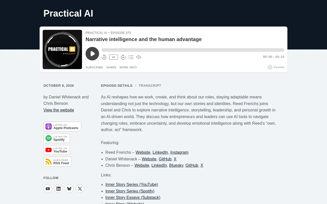 Narrative Intelligence: The Human Advantage That AI Can't Replace