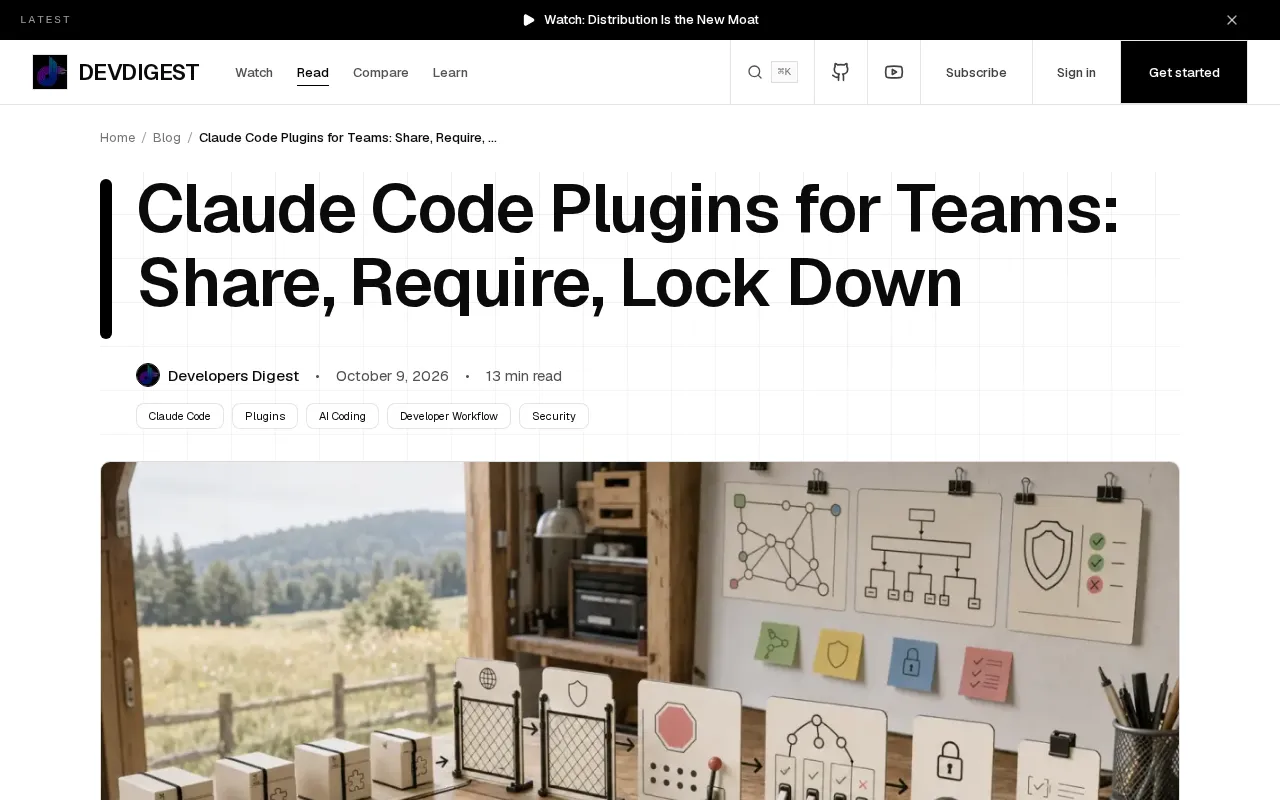 Claude Code Plugin Team Collaboration: Sharing, Enforcing, and Locking Down