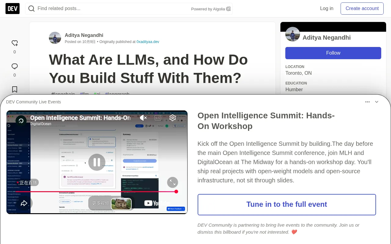 Overview of LLM app development