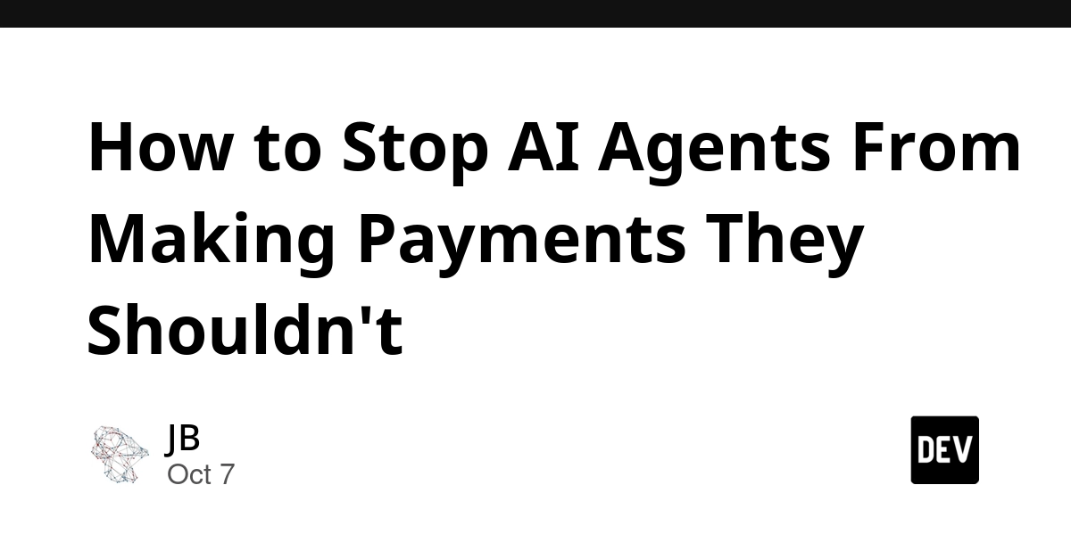 用语义验证阻止AI Agent乱付款:thoughtpay实战