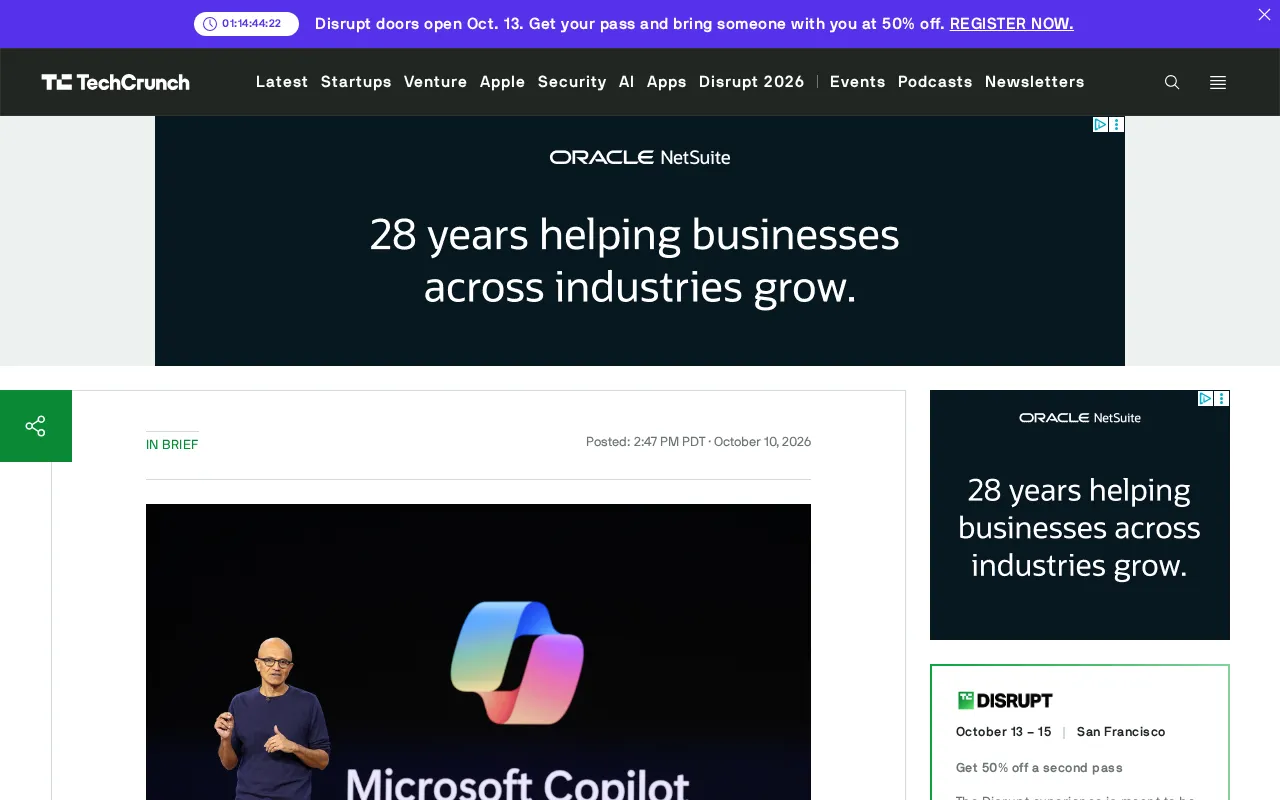 Microsoft CEO Nadella on AI Emergency Brake