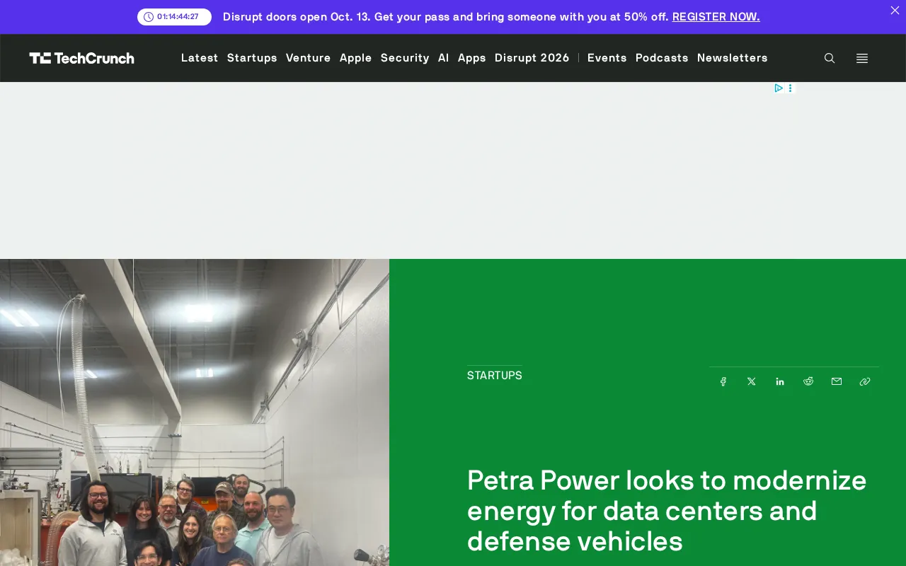 Petra Power looks to modernize energy for data centers and defense vehicles