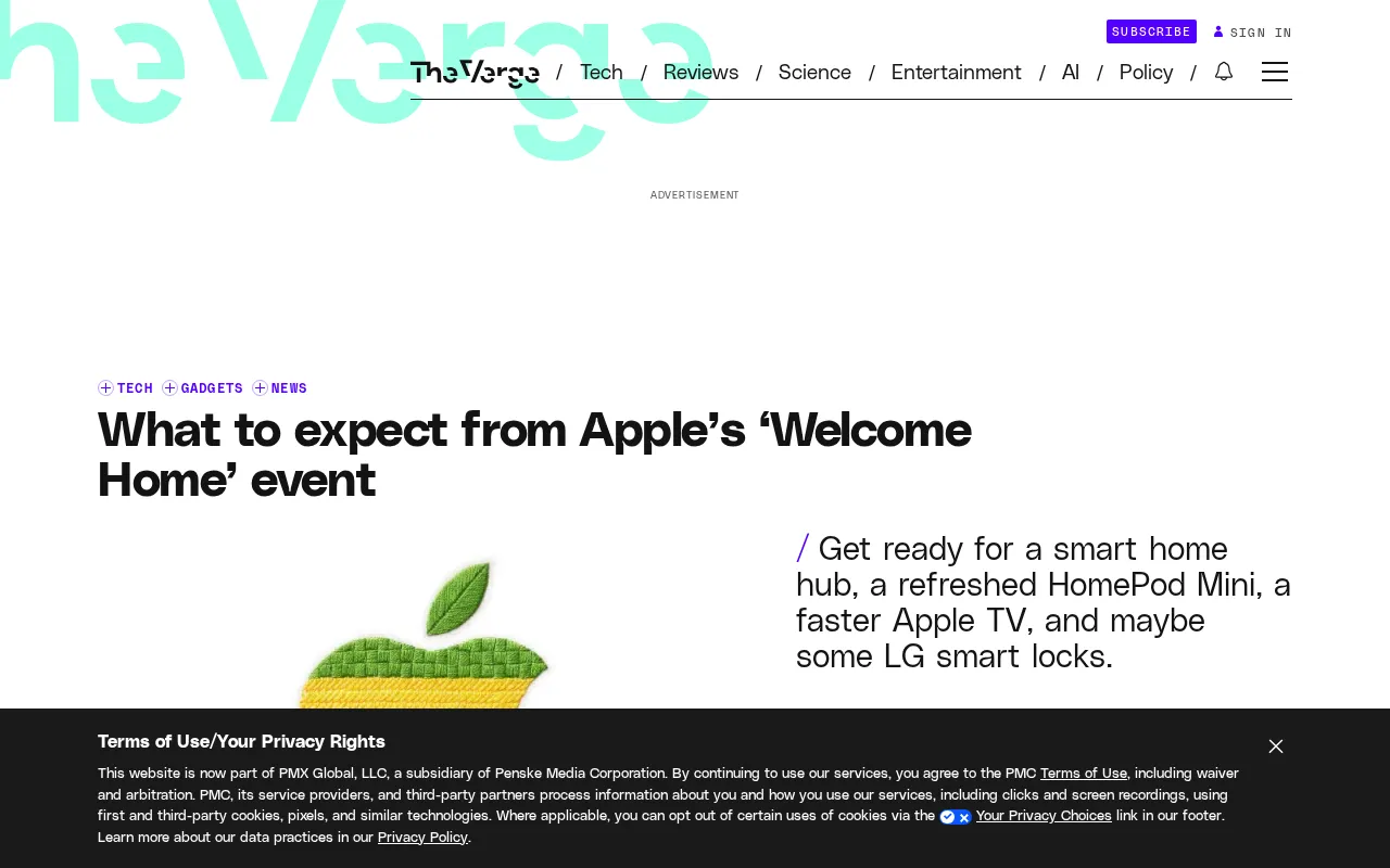Apple 'Welcome Home' Event Preview: What to Expect from Apple's Smart Home Push