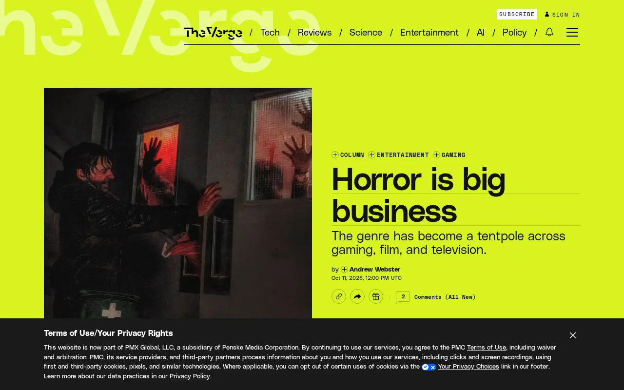 Horror IP as Big Tech-Entertainment Business: The Economics of Fear Through the Lens of Resident Evil
