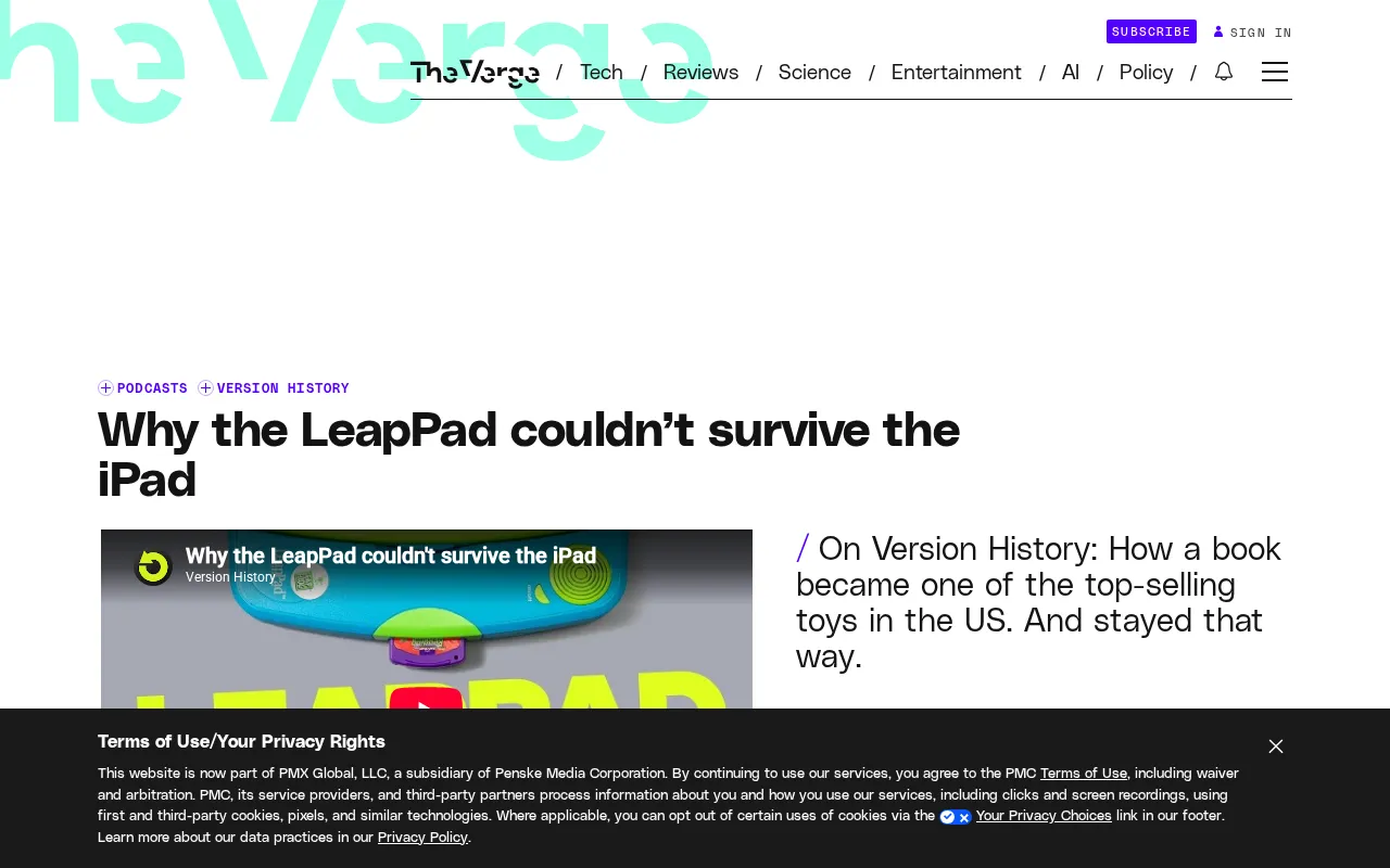 LeapPad的兴衰:一本智能书为何败给了iPad