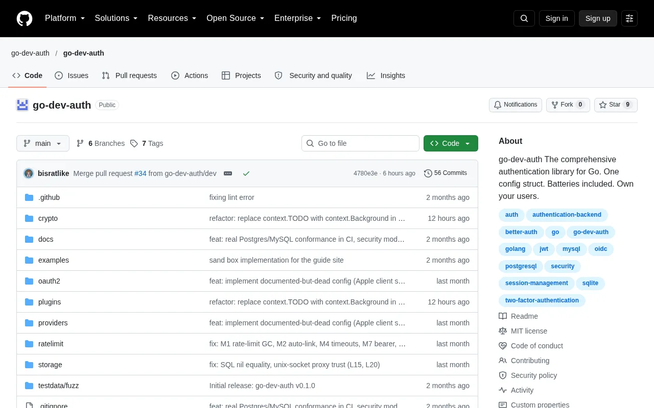 Go-dev-auth: A Deep Dive into a Zero-Dependency Go Authentication Library