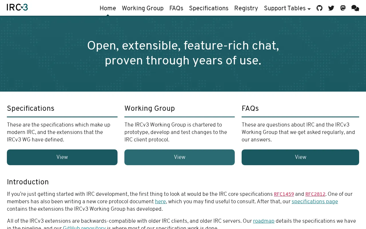 IRCv3: Modernizing a Battle-Tested Chat Protocol