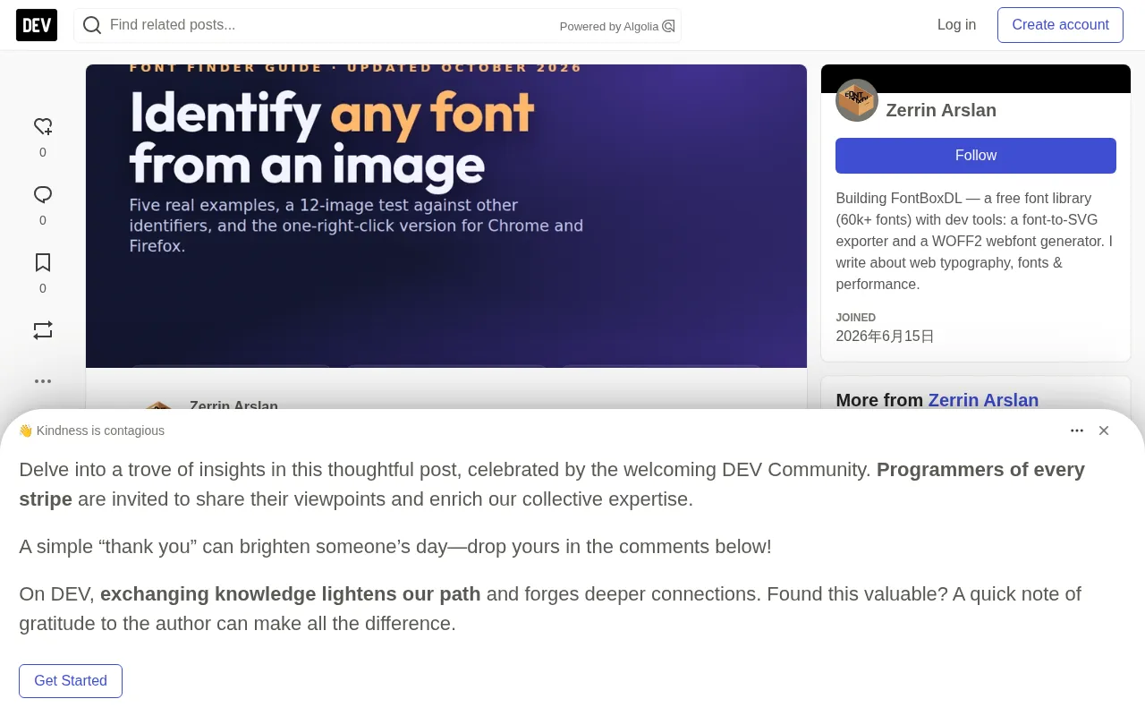 From 0 to 74% Accuracy: A Postmortem on Building a Font Recognition Browser Extension
