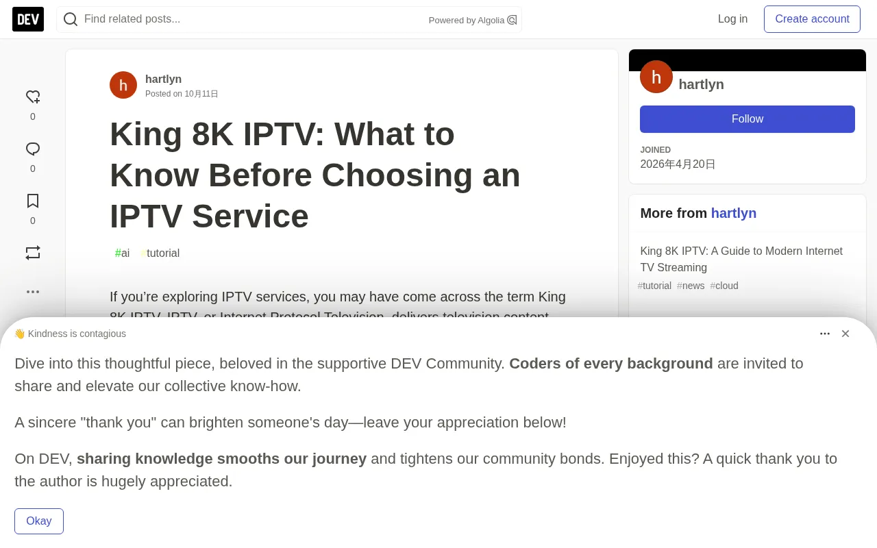 What to Know Before Choosing an IPTV Service: Key Considerations Using King 8K as an Example