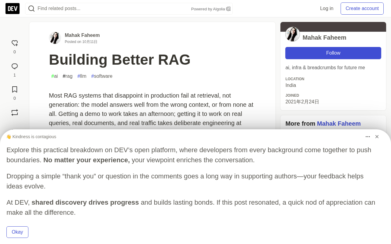 Building More Reliable RAG Systems: Four Core Levers for Retrieval Optimization