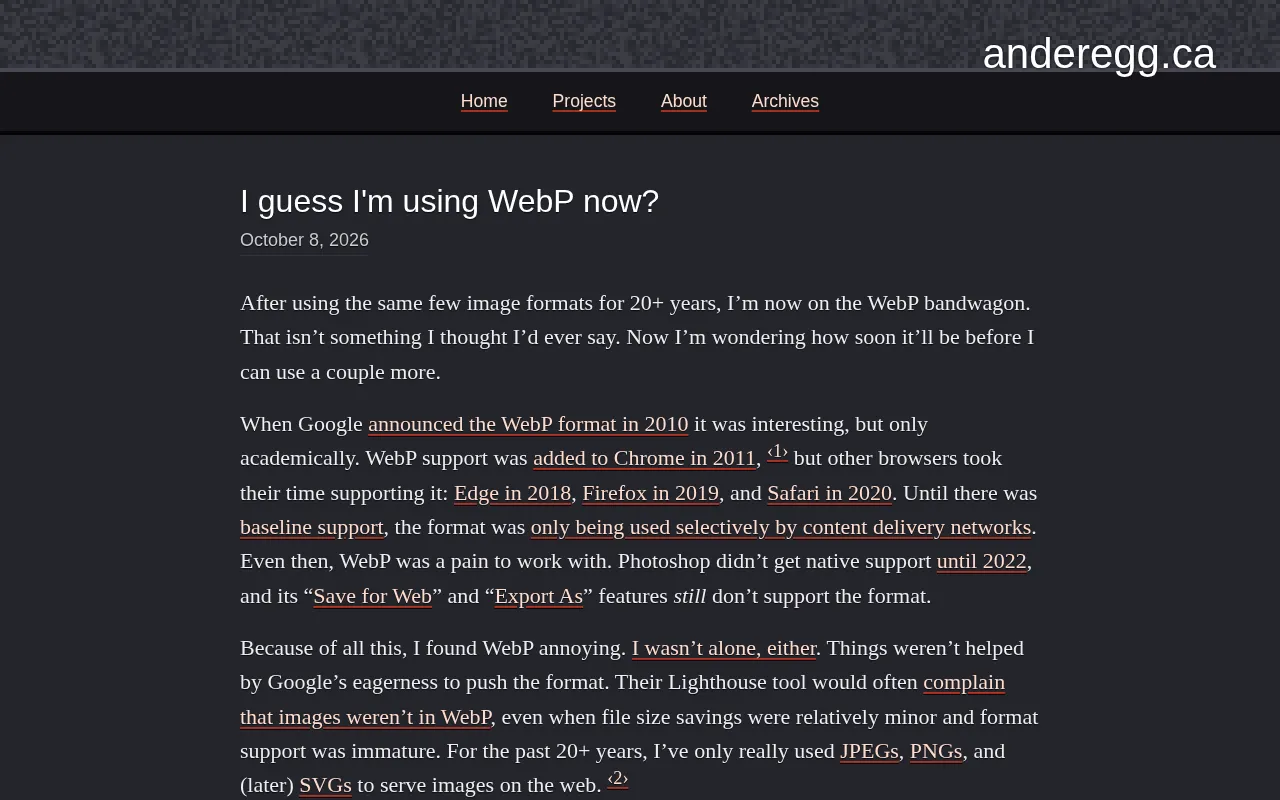Has WebP Finally Won? The Unlikely Rise of a Web Image Format