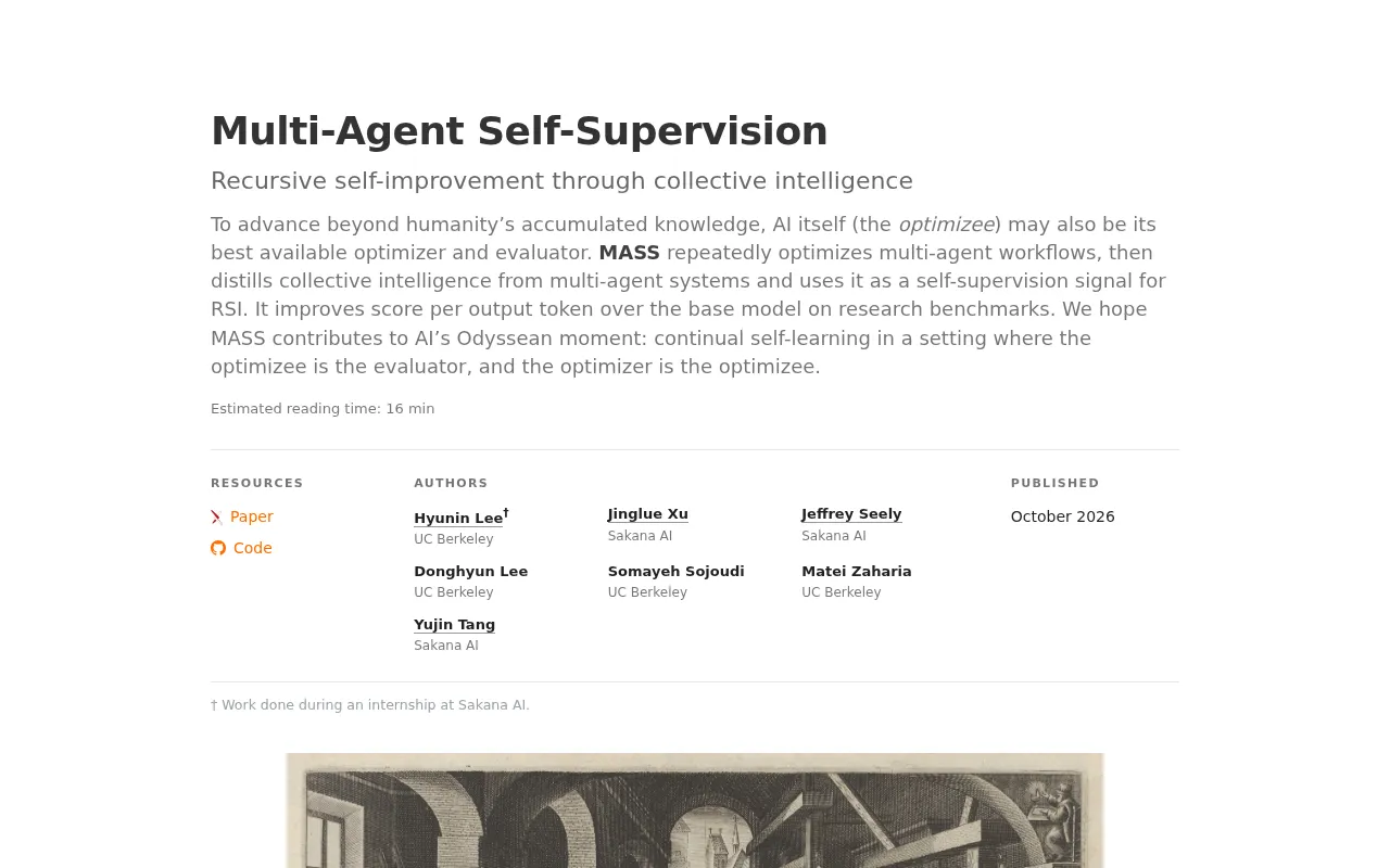 Collective Intelligence-Driven Recursive Self-Improvement: A New Paradigm for AI Evolution