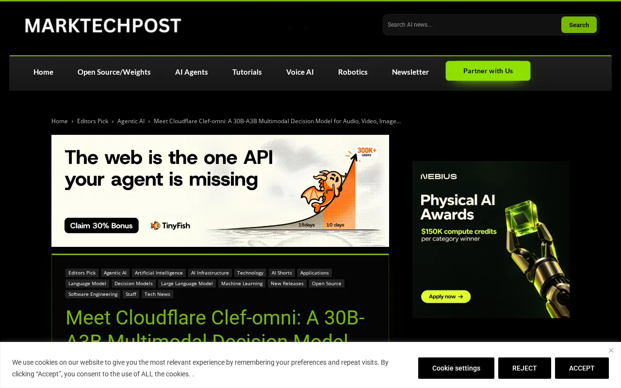 Cloudflare Launches Clef-omni: A New Multimodal Decision Model