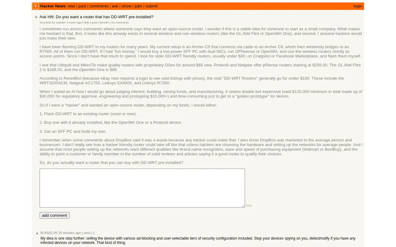 Routers Pre-installed with DD-WRT: A Genuine Geek Need or a False Premise?