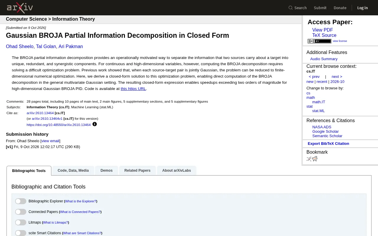 Gaussian BROJA Partial Information Decomposition in Closed Form
