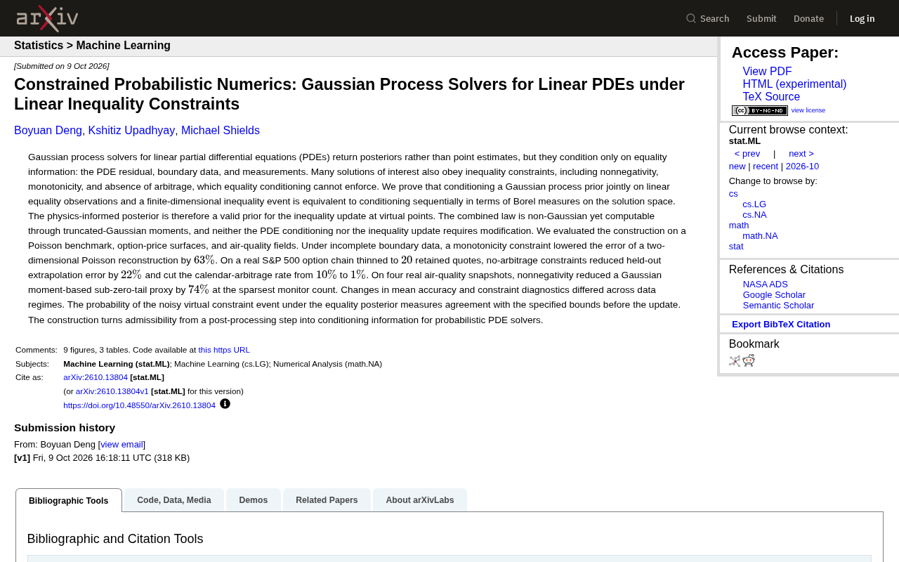 Probabilistic Numerics with Constraints: A New Breakthrough in Gaussian Process Solvers for Linear PDEs