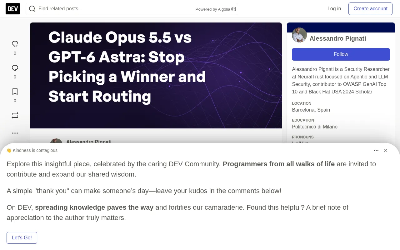 Claude Opus 5.5 vs GPT-6 Astra: Stop Choosing Sides — Use Routing Instead
