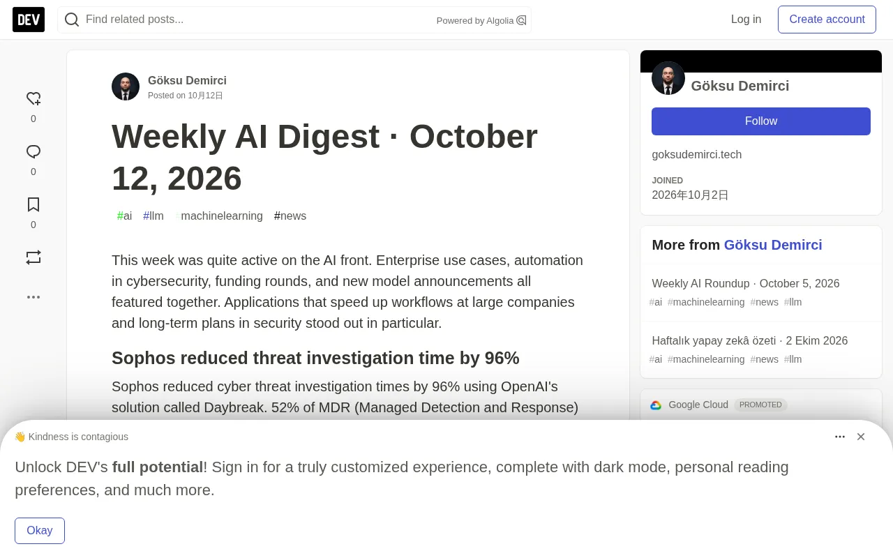 Weekly AI Digest: Enterprise Adoption Accelerates, Security and Cost Take Center Stage
