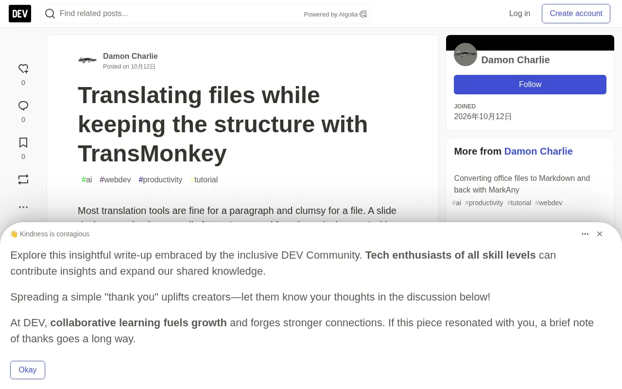 TransMonkey Review: An AI File Translation Tool That Preserves Original Formatting