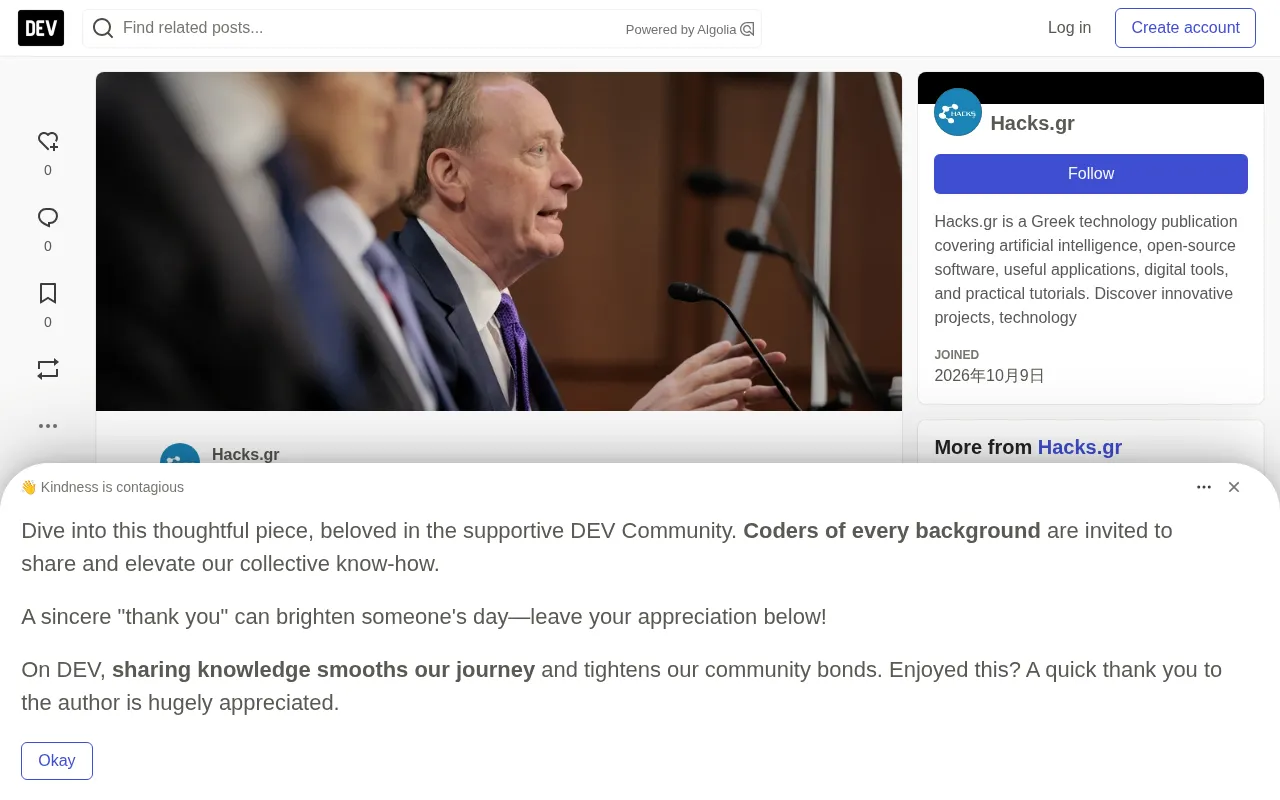Microsoft President on AI Regulation Gap