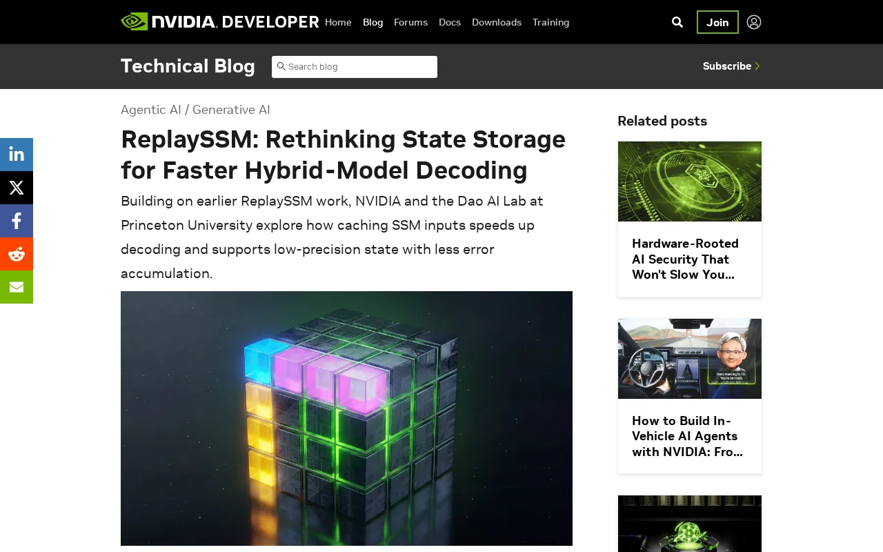ReplaySSM: Rethinking State Storage to Accelerate Hybrid Model Decoding