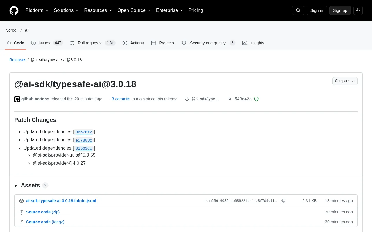 rss source: @ai-sdk/typesafe-ai@3.0.18