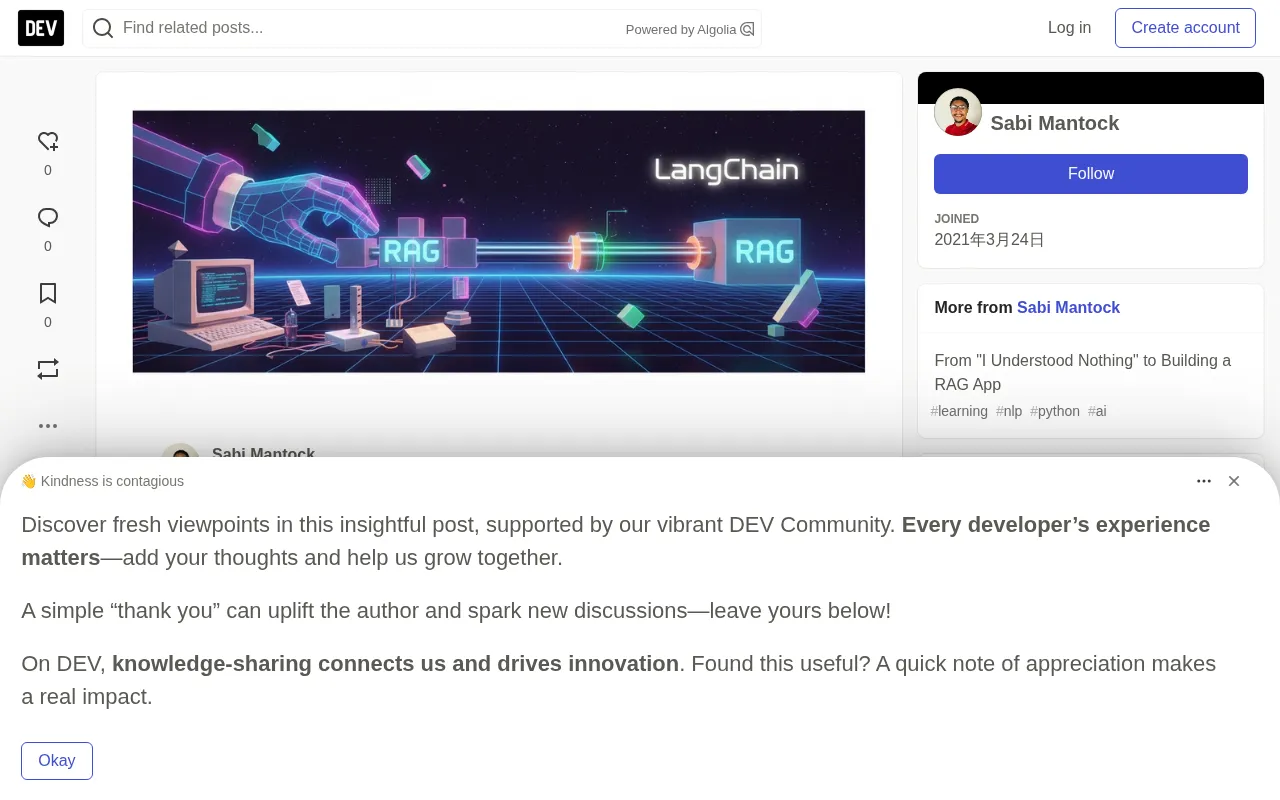 Getting Started with LangChain in Practice: From Message Templates to RAG Pipelines